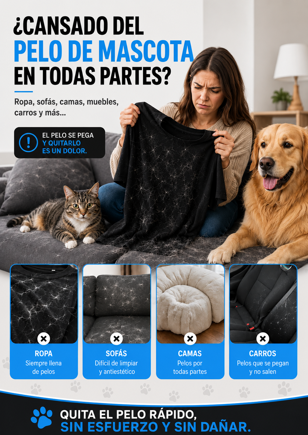 LovePet Glove – Guante de Limpieza para Mascotas