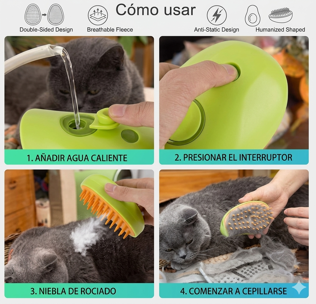 PawCare Cepillo Removedor de Pelo