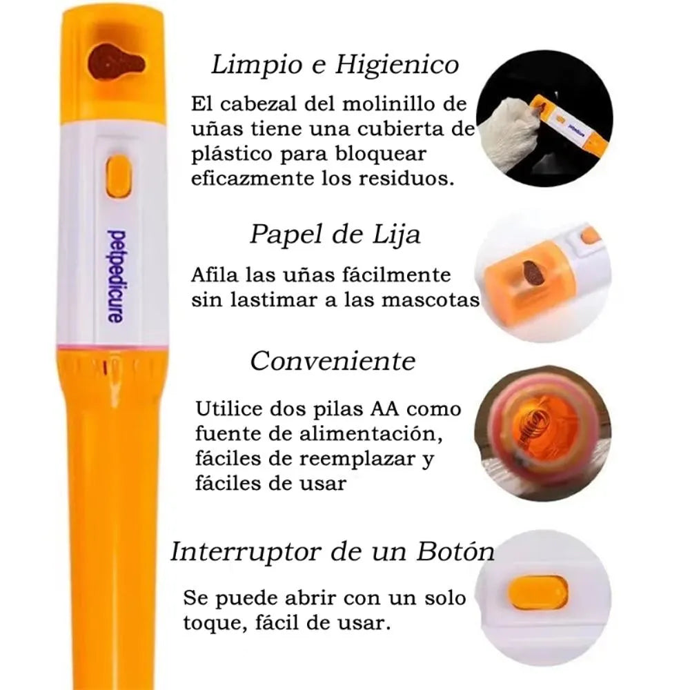 PawTrim Lima Eléctrica para Mascotas